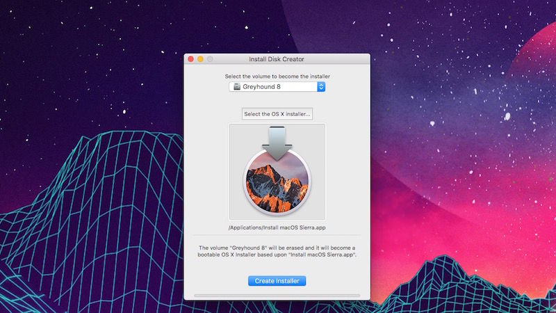 Create a mac bootable usb